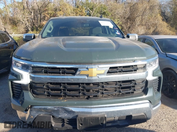 2025 Chevrolet Silverado 1500 LT with VIN 3GCPACED0SG198246, listed as a IAAI auction lot 41823971 with 10,660 mi miles. Bid and sale history available at carsss.com. Image 12.
