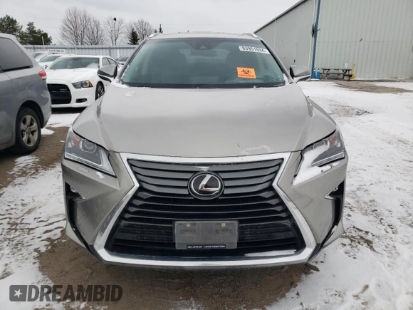 2019 Lexus RX 350 z VIN 2T2BZMCA3KC201566, wystawiony jako Copart lot #83951594 z przebiegiem 59 419 mil mil oraz Tytuł czysty. Historia ofert i sprzedaży dostępna na DreamBid. Obrazek 5.