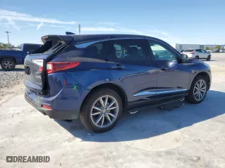 2019 Acura RDX w/Technology Pkg with VIN 5J8TC2H58KL011136, listed as a Copart auction lot 50040285 with 57,640 mi miles and Salvage Title. Bid and sale history available at carsss.com. Image 3.