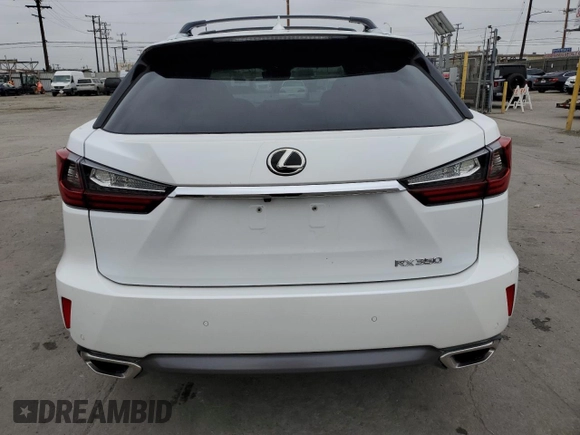 2016 Lexus RX 350 with VIN 2T2ZZMCA0GC024433, listed as a Copart auction lot 59923845 with 69,552 mi miles and Salvage title. Bid and sale history available at DreamBid. Image 6.