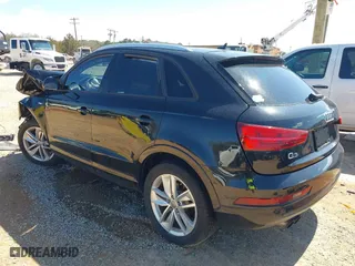 2018 Audi Q3 Premium with VIN WA1BCCFS1JR000736, listed as a IAAI auction lot 41802192 with 62,081 mi miles. Bid and sale history available at carsss.com. Image 3.