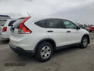 2013 Honda CR-V LX with VIN 5J6RM3H39DL015610, listed as a Copart auction lot 53747435 with 91,432 mi miles and Salvage Title. Bid and sale history available at carsss.com. Image 3.