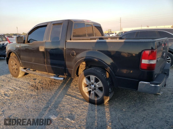 2005 Ford F-150 XLT with VIN 1FTRX12515FB28205, listed as a Copart auction lot 82707324 with 249,349 mi miles and Salvage Title. Bid and sale history available at carsss.com. Image 2.