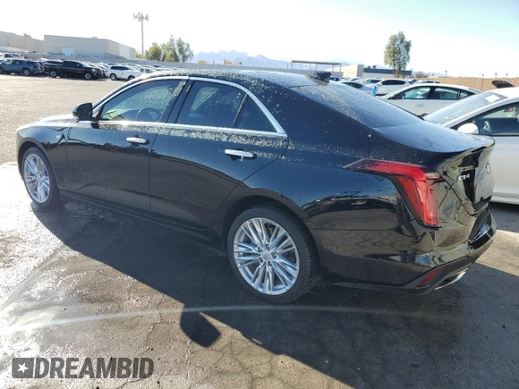 2021 Cadillac CT4 Premium Luxury z VIN 1G6DB5RK8M0146376, wystawiony jako Copart lot #45725285 z przebiegiem 38 113 mil mil oraz Czysty tytuł • Clean title. Historia ofert i sprzedaży dostępna na DreamBid. Obrazek 2.