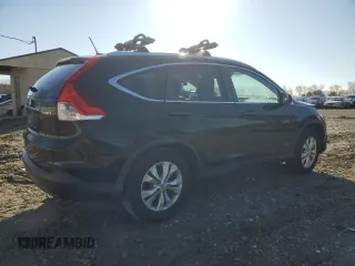 2014 Honda CR-V EX-L with VIN 5J6RM4H79EL021580, listed as a Copart auction lot 47779805 with 243,712 mi miles and Salvage Title. Bid and sale history available at carsss.com. Image 3.
