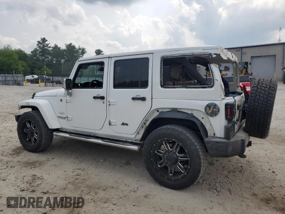 2015 Jeep Wrangler Unlimited Sahara with VIN 1C4HJWEG7FL671259, listed as a Copart auction lot 60151225 with 81,281 mi miles and Clean title. Bid and sale history available at DreamBid. Image 2.