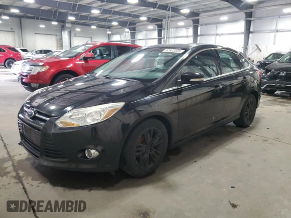 2012 Ford Focus SEL with VIN 1FAHP3H28CL243117, listed as a Copart auction lot 52923335 with 152,319 mi miles and Salvage Title. Bid and sale history available at carsss.com. Image 1.