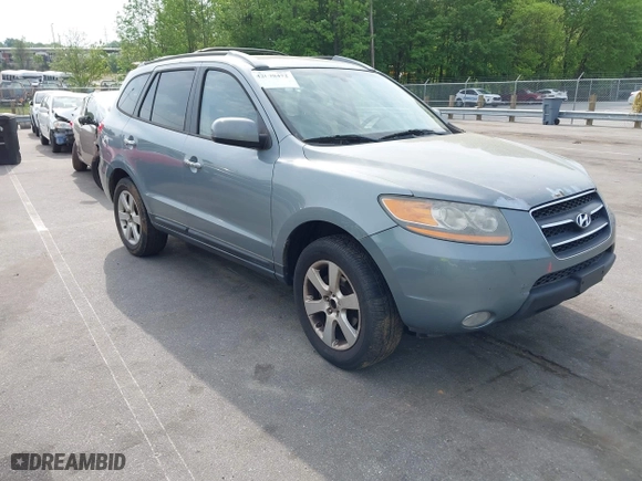 2009 Hyundai Santa Fe SE with VIN 5NMSH13E09H311908, listed as a IAAI auction lot 42098472 with 262,187 mi miles. Bid and sale history available at carsss.com. Image 1.