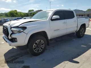 2020 Toyota Tacoma SR5 with VIN 3TMCZ5AN9LM296891, listed as a Copart auction lot 56047625 with 74,301 mi miles and Salvage title. Bid and sale history available at DreamBid. Image 1.