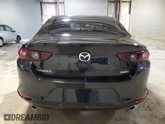 2024 Mazda 3 S with VIN 3MZBPAAM3RM423321, listed as a Copart auction lot 80955314 with 6,889 mi miles and Salvage Title. Bid and sale history available at DreamBid. Image 6.