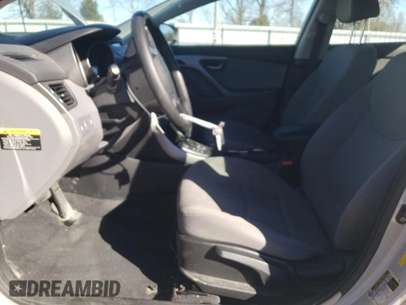 2013 Hyundai Elantra Limited with VIN KMHDH4AE5DU598740, listed as a Copart auction lot 50523365 with 138,411 mi miles and Salvage Title. Bid and sale history available at carsss.com. Image 7.