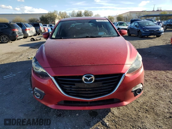 2014 Mazda 3 S Touring with VIN JM1BM1L39E1142695, listed as a Copart auction lot 47979615 with 71,073 mi miles and Salvage Title. Bid and sale history available at DreamBid. Image 5.