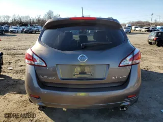 2011 Nissan Murano SL with VIN JN8AZ1MW4BW159672, listed as a Copart auction lot 45765885 with 157,390 mi miles and Salvage Title. Bid and sale history available at carsss.com. Image 6.
