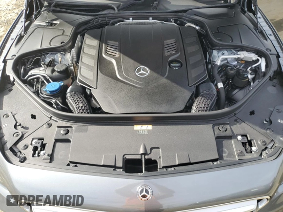 2020 Mercedes-Benz S with VIN W1KXJ8GB8LA050344, listed as a Copart auction lot 54248395 with 21,391 mi miles and Non Repairable. Bid and sale history available at DreamBid. Image 13.