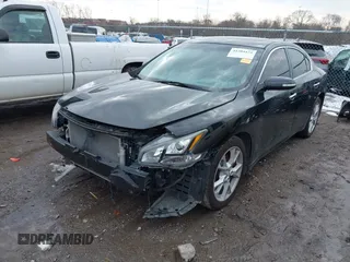 2012 Nissan Maxima 3.5 SV with VIN 1N4AA5AP1CC810871, listed as a IAAI auction lot 41304424 with 137,917 mi miles. Bid and sale history available at carsss.com. Image 2.