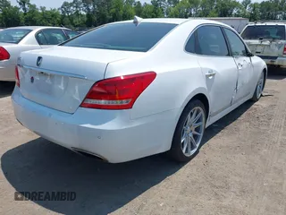 2016 Hyundai Equus Signature z VIN KMHGH4JH7GU102560, wystawiony jako IAAI lot #42405555 z przebiegiem 95 702 mil mil oraz . Historia ofert i sprzedaży dostępna na DreamBid. Obrazek 4.