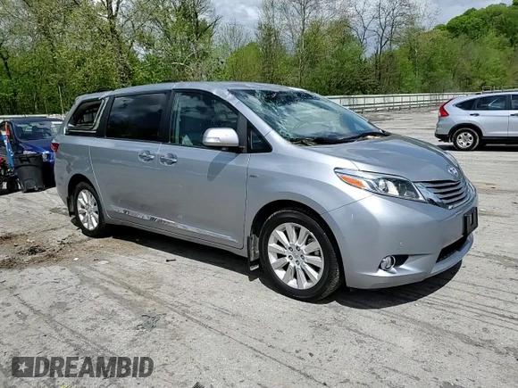 2016 Toyota Sienna Limited with VIN 5TDDK3DC0GS146147, listed as a Copart auction lot 55817445 with 141,174 mi miles and Salvage title. Bid and sale history available at DreamBid. Image 15.