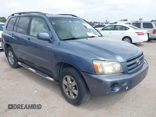 2004 Toyota Highlander with VIN JTEGD21A340096584, listed as a IAAI auction lot 42445094 with 152,075 mi miles and . Bid and sale history available at DreamBid. Image 1.