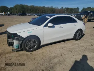 2020 Mercedes-Benz A 220 with VIN W1K3G4EB6LJ234481, listed as a Copart auction lot 80072144 with 55,648 mi miles and Salvage Title. Bid and sale history available at DreamBid. Image 1.