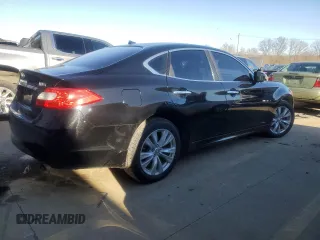 2011 Infiniti M37 with VIN JN1BY1AR5BM372873, listed as a Copart auction lot 47579435 with 267,929 mi miles and Salvage Title. Bid and sale history available at carsss.com. Image 3.
