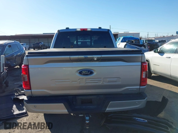 2022 Ford F-150 XL with VIN 1FTFW1E88NFA04136, listed as a IAAI auction lot 41483233 with 51,786 mi miles. Bid and sale history available at carsss.com. Image 16.