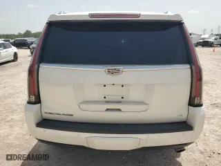 2015 Cadillac Escalade Platinum with VIN 1GYS3PKJXFR722444, listed as a Copart auction lot 64724304 with 0 mi miles and Salvage Title. Bid and sale history available at carsss.com. Image 6.