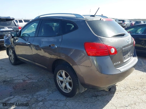 2010 Nissan Rogue S with VIN JN8AS5MT2AW030300, listed as a IAAI auction lot 41689339 with 205,160 mi miles. Bid and sale history available at carsss.com. Image 3.