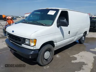 1998 Ford Econoline Cargo with VIN 1FTRE1420WHB15038, listed as a IAAI auction lot 41826051 with 338,809 mi miles. Bid and sale history available at carsss.com. Image 19.
