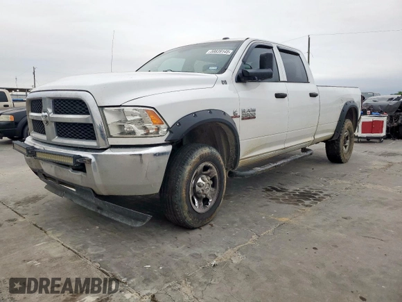 2013 Ram 2500 Tradesman with VIN 3C6UR5HL2DG593811, listed as a Copart auction lot 59839145 with 264,708 mi miles and Clean title. Bid and sale history available at DreamBid. Image 1.
