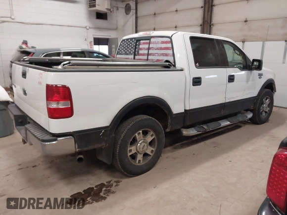 2004 Ford F-150 XLT with VIN 1FTPW14564KD68234, listed as a IAAI auction lot 41838366 with 187,953 mi miles. Bid and sale history available at carsss.com. Image 4.