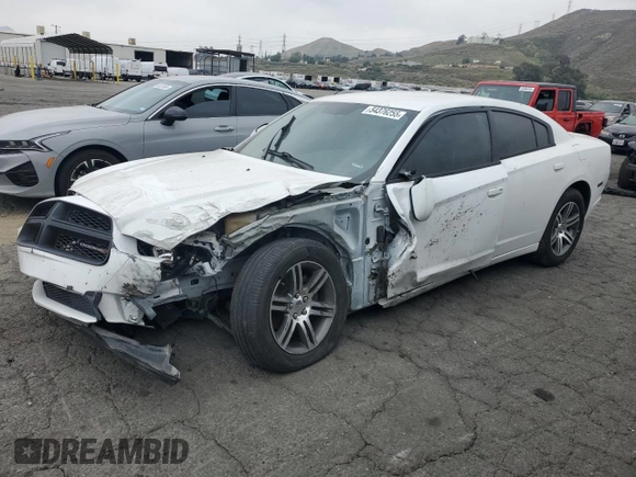 2014 Dodge Charger SE with VIN 2C3CDXBG6EH325313, listed as a Copart auction lot 54376255 with 164,690 mi miles and Clean Title. Bid and sale history available at carsss.com. Image 1.