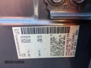 2011 Nissan Altima 2.5 S with VIN 1N4AL2AP2BN506539, listed as a Copart auction lot 46244255 with 136,703 mi miles and Salvage Title. Bid and sale history available at carsss.com. Image 12.