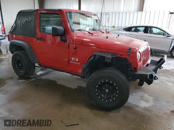 2009 Jeep Wrangler X с VIN 1J4FA24179L734789, выставлен на аукционе Copart как лот 54131245 с пробегом 98 239 миль миль и Списание • Salvage title. История ставок и продаж доступна на DreamBid. Изображение 4.