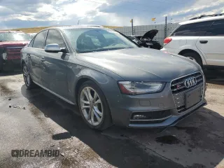 2014 Audi S4 Premium Plus with VIN WAUBGAFL5EA027253, listed as a Copart auction lot 67777144 with 44,294 mi miles and Salvage Title. Bid and sale history available at carsss.com. Image 4.