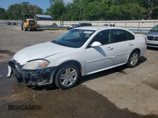 2013 Chevrolet Impala LT with VIN 2G1WG5E35D1136973, listed as a Copart auction lot 53950725 with 121,026 mi miles and Salvage Title. Bid and sale history available at DreamBid. Image 1.