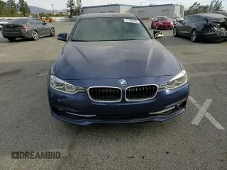 2017 BMW 3 Series 330e iPerformance with VIN WBA8E1C31HA030000, listed as a Copart auction lot 41706995 with 93,213 mi miles and Salvage Title. Bid and sale history available at carsss.com. Image 10.