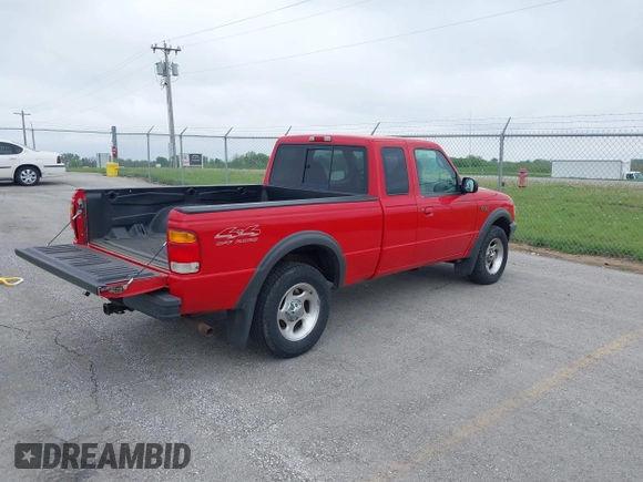 1998 Ford Ranger XL with VIN 1FTZR15X1WPB48716, listed as a IAAI auction lot 42090447 with 163,165 mi miles. Bid and sale history available at carsss.com. Image 4.
