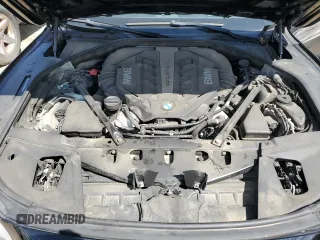 2013 BMW 7 Series 750Li xDrive with VIN WBAYF8C5XDD140544, listed as a Copart auction lot 59360214 with 85,965 mi miles and Salvage title. Bid and sale history available at DreamBid. Image 11.