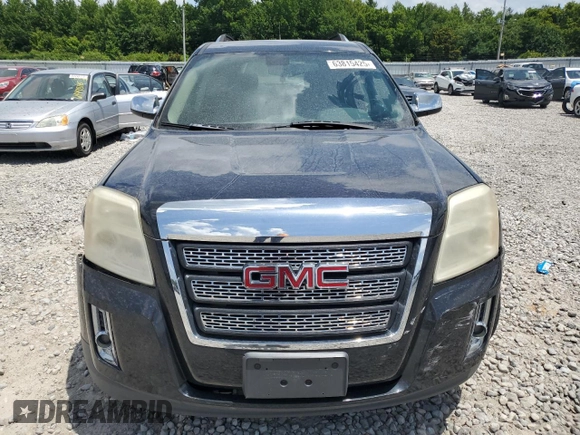 2011 GMC Terrain SLT-2 with VIN 2CTFLXE52B6275804, listed as a Copart auction lot 63815425 with 175,327 mi miles and Salvage title. Bid and sale history available at DreamBid. Image 5.