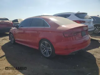 2017 Audi A3 Sedan Premium Plus with VIN WAUGUGFF2H1035794, listed as a Copart auction lot 48891635 with 64,635 mi miles and Salvage Title. Bid and sale history available at carsss.com. Image 2.