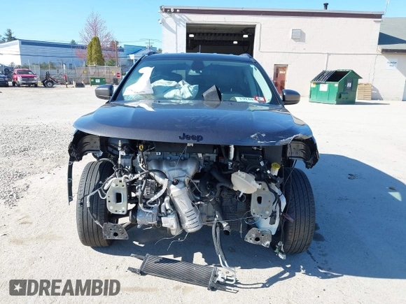 2021 Jeep Compass Latitude with VIN 3C4NJDBB1MT554391, listed as a IAAI auction lot 42039363 with 24,016 mi miles and . Bid and sale history available at DreamBid. Image 6.