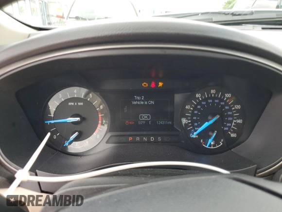 2017 Ford Fusion SE with VIN 3FA6P0HD1HR115897, listed as a Copart auction lot 61087315 with 124,311 mi miles and Salvage title. Bid and sale history available at DreamBid. Image 9.