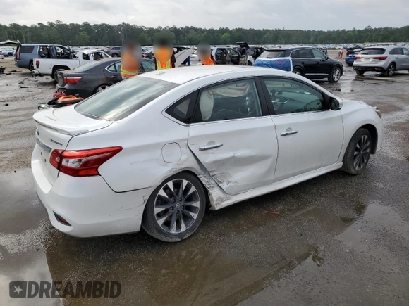 2017 Nissan Sentra SR Turbo с VIN 3N1CB7AP3HY320266, выставлен на аукционе Copart как лот 54062475 с пробегом 82 528 миль миль и Списание • Salvage title. История ставок и продаж доступна на DreamBid. Изображение 3.