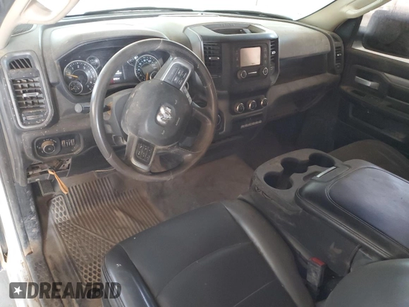 2019 Ram 2500 Tradesman with VIN 3C7WR4AJ6KG586235, listed as a Copart auction lot 57964265 with 45,762 mi miles and Salvage title. Bid and sale history available at DreamBid. Image 8.