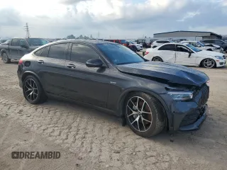 2021 Mercedes-Benz GLC with VIN W1N0J6EB9MF946037, listed as a Copart auction lot 67666454 with 44,693 mi miles and Salvage Title. Bid and sale history available at carsss.com. Image 4.