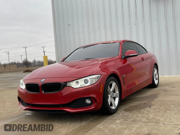 2014 BMW 4 Series 428i with VIN WBA3N7C59EK221636, listed as a Copart auction lot 57474395 with 65,639 mi miles and Clean title. Bid and sale history available at DreamBid. Image 2.
