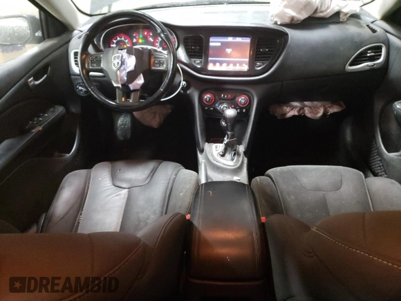 2013 Dodge Dart SXT with VIN 1C3CDFBA9DD304828, listed as a Copart auction lot 85984034 with 98,167 mi miles and Salvage Title. Bid and sale history available at carsss.com. Image 8.