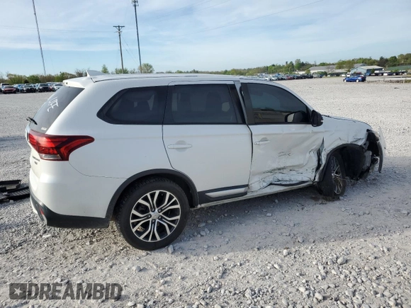 2018 Mitsubishi Outlander ES z VIN JA4AZ3A3XJZ039643, wystawiony jako Copart lot #54009855 z przebiegiem 77 890 mil mil oraz Szkoda całkowita • Salvage title. Historia ofert i sprzedaży dostępna na DreamBid. Obrazek 3.