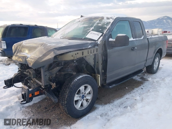 2020 Ford F-150 XL with VIN 1FTEX1EB5LKD68233, listed as a IAAI auction lot 41353246 with 53,184 mi miles and . Bid and sale history available at DreamBid. Image 18.