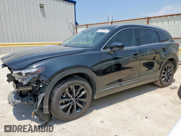 2022 Mazda CX-9 Touring Plus with VIN JM3TCBAY7N0611193, listed as a Copart auction lot 57575265 with 34,761 mi miles and Salvage title. Bid and sale history available at DreamBid. Image 1.